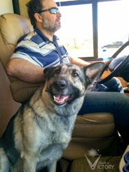 Hemi Happy Riding in the RV